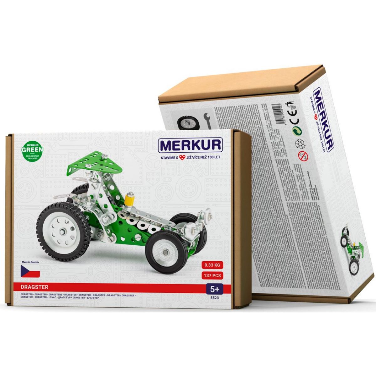 Merkur 052 dragster, 137 dílů