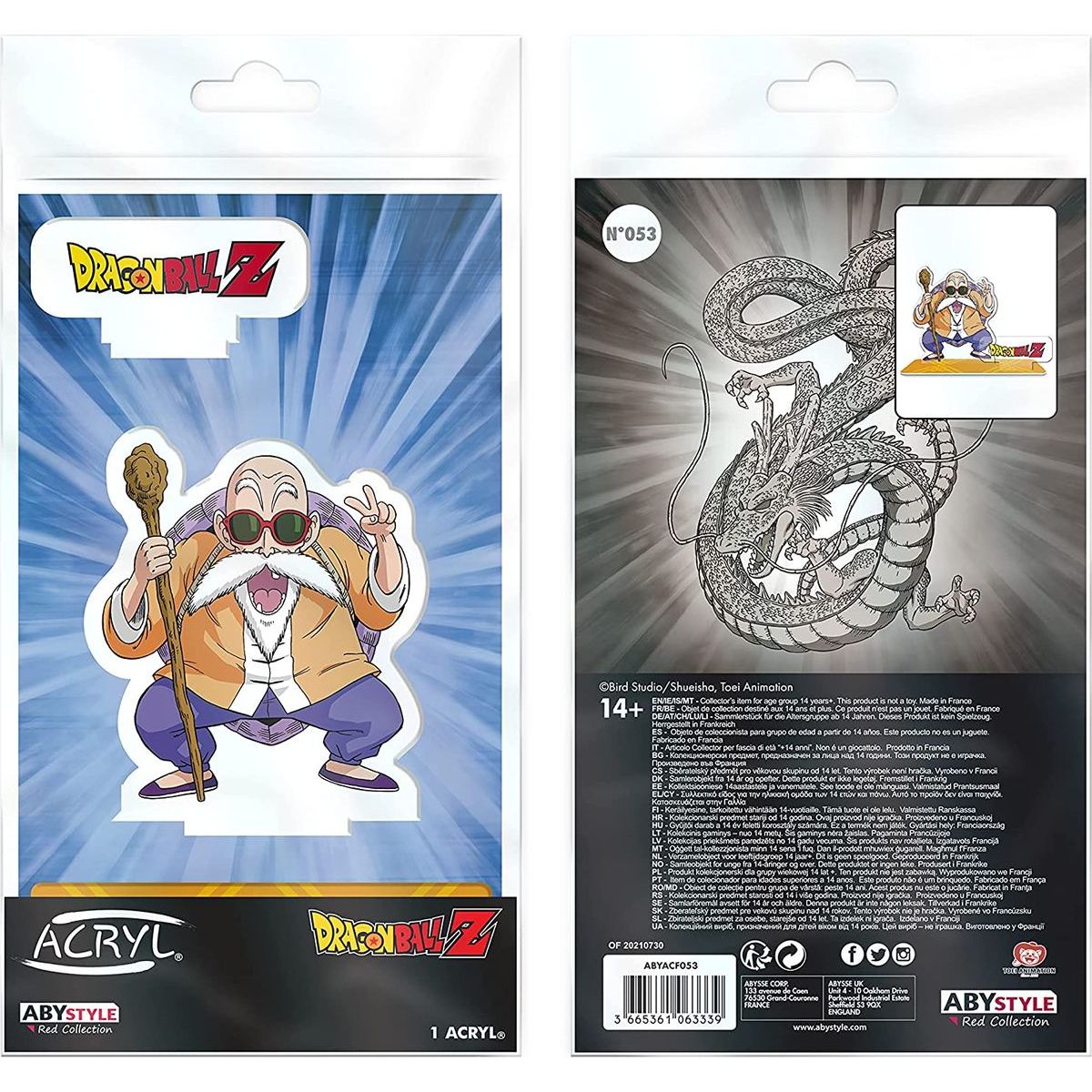 Dragon Ball Acryl® 2D figurka Master Roshi