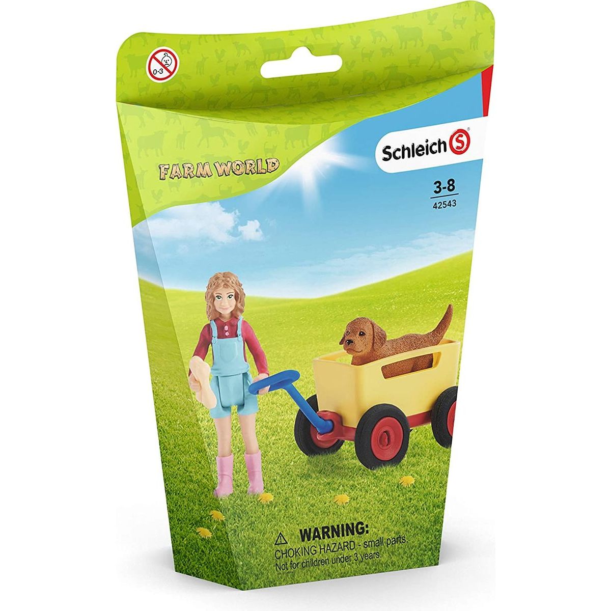 Schleich 42543 Výlet s ručním vozíkem