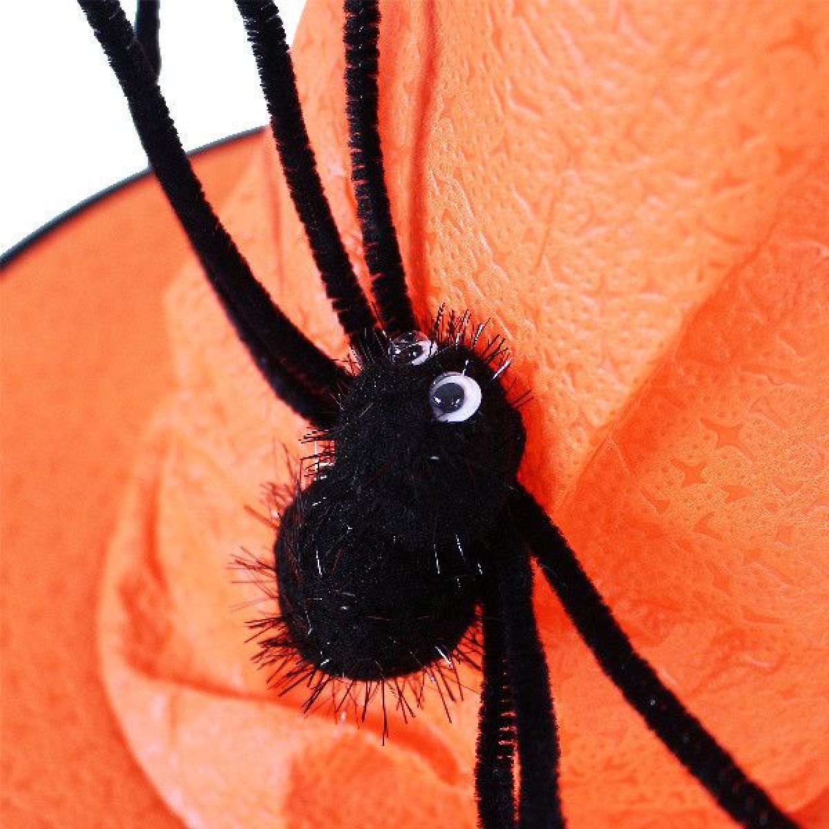 Rappa Klobouk čarodějnice Halloween s pavoukem