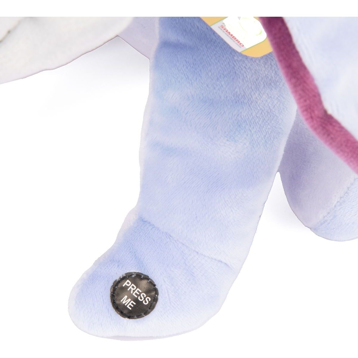 Alltoys Plyšový Oslík se zvukem medium 28 cm