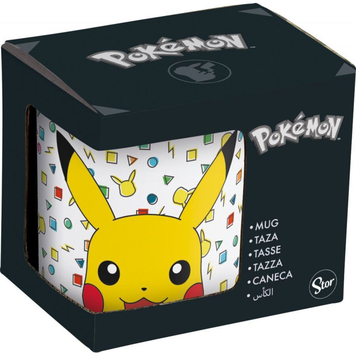 Epee Hrnek keramický 315 ml, Pokemon - Confetti