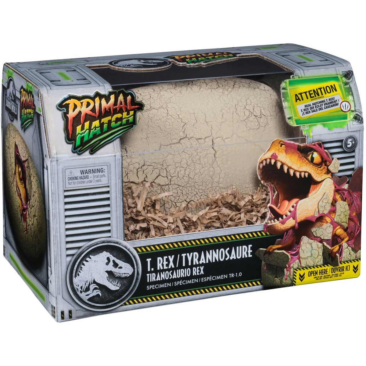 Spin Master Primal Hatch Dino interaktivní T-rex líhnoucí se z vejce