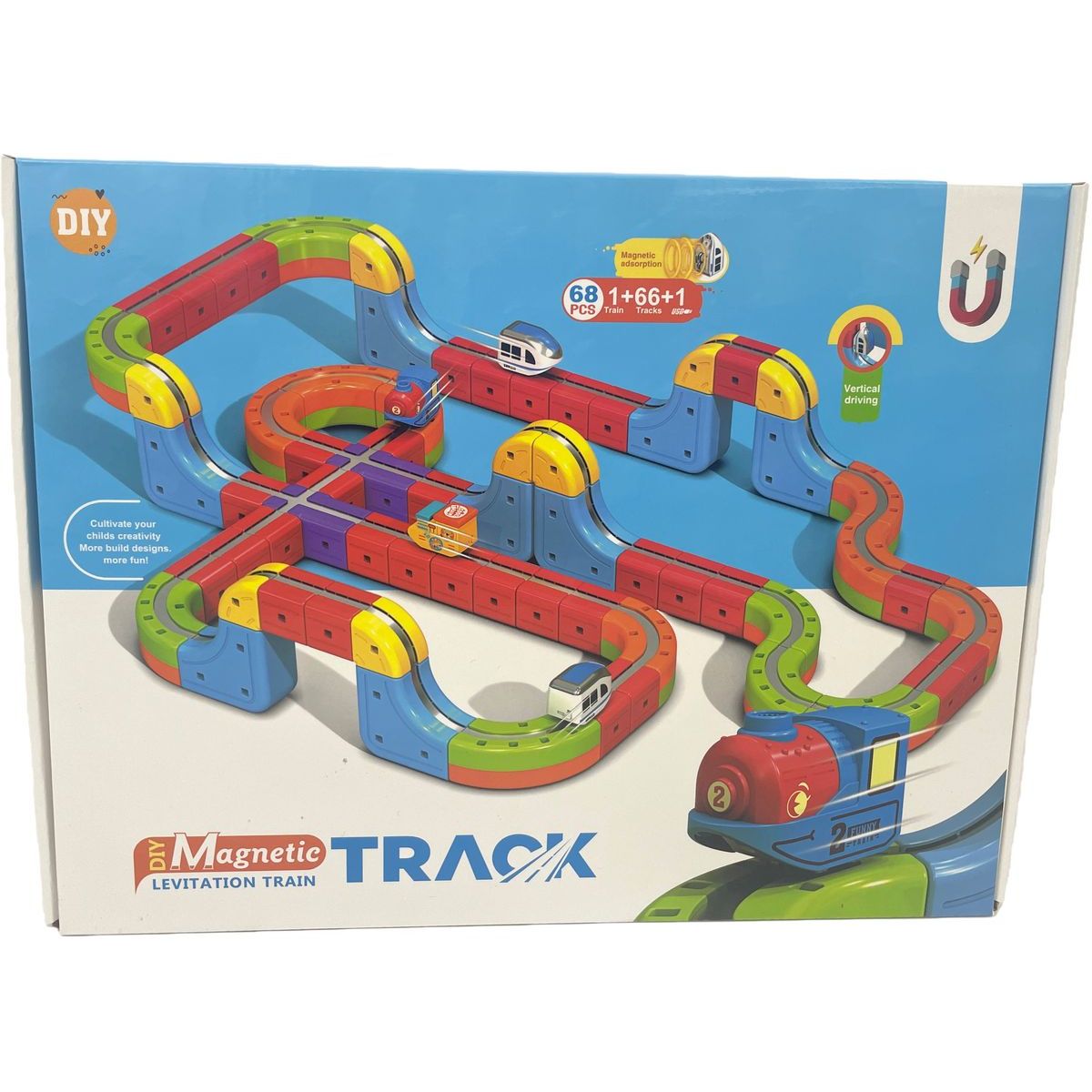 Alltoys Vláčkodráha Maglev 68 dílů