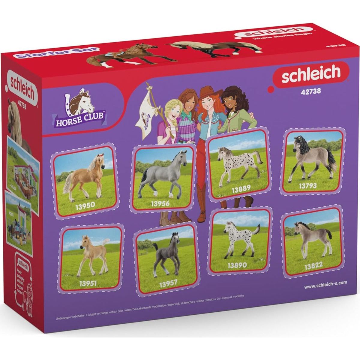 Schleich 42738 Startovací set Horse Club Paso Peruano