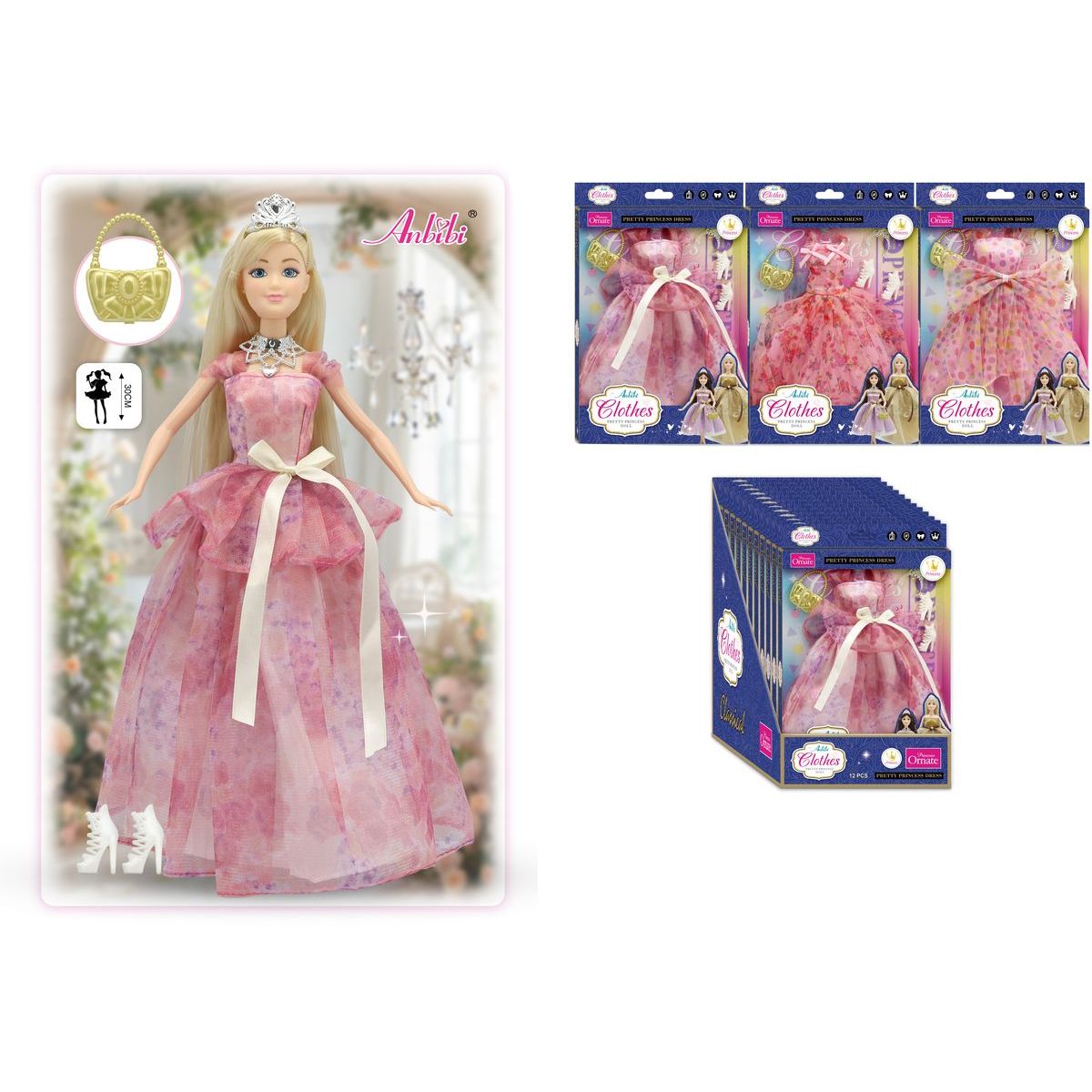 Sparkys Elegantní šaty pro princezny 1 - dvě malé mašle