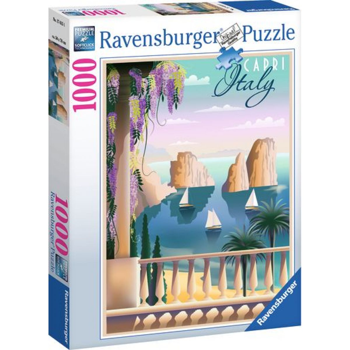 Ravensburger 176151 Pohlednice z Capri 1000 dílků