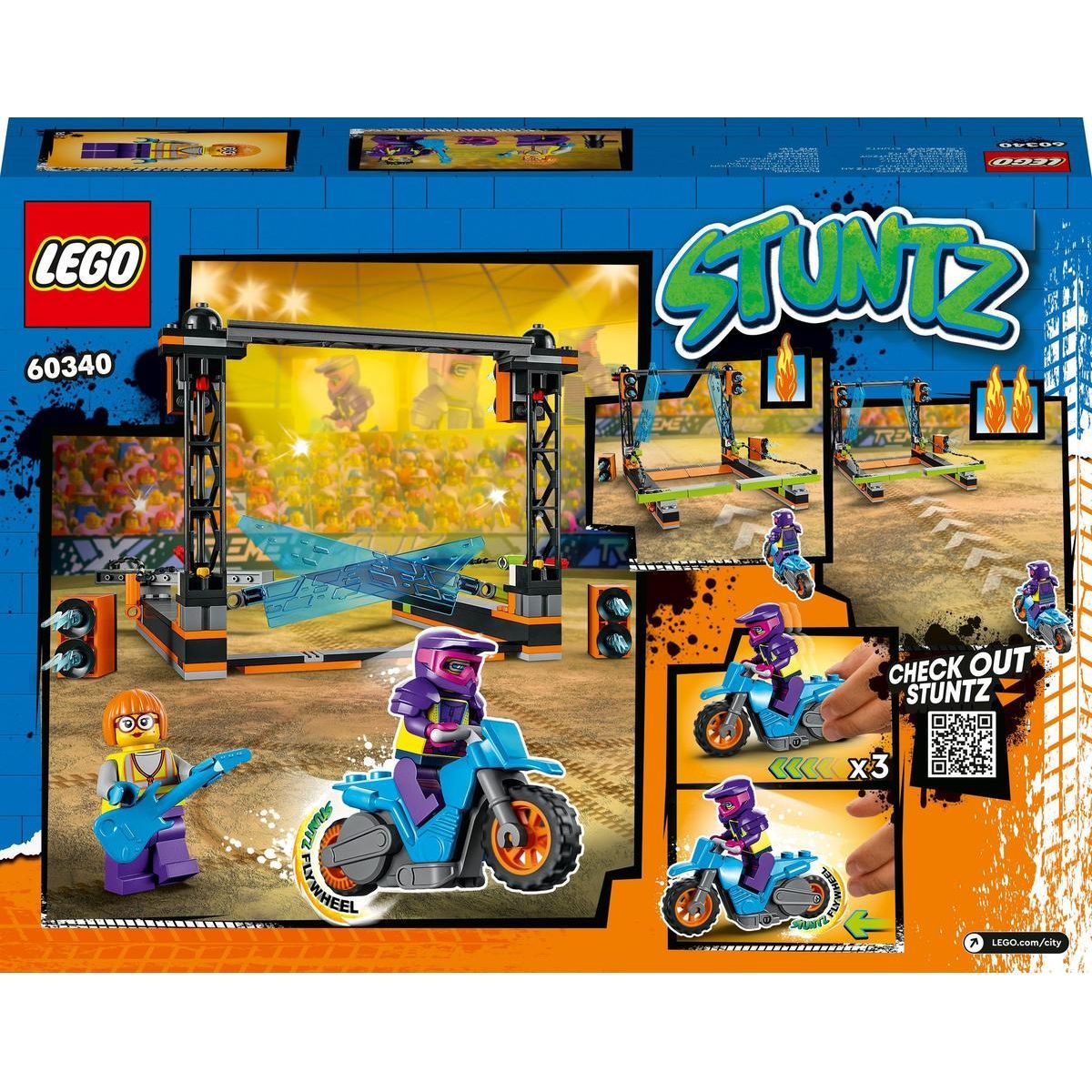 LEGO® City 60340 Kaskadérská výzva s čepelemi