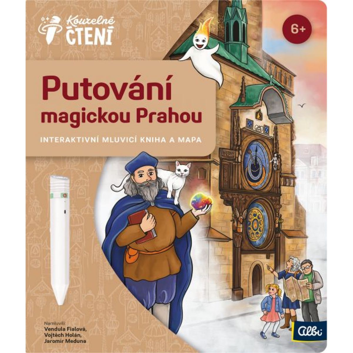 Albi Kouzelné čtení Kniha Putování magickou Prahou