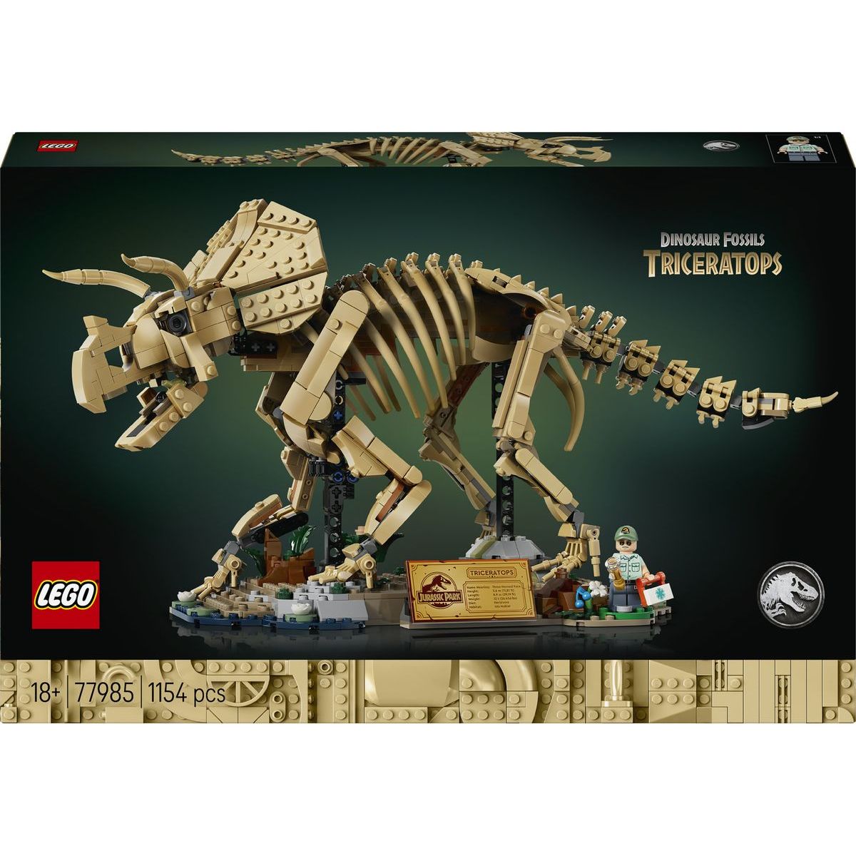 LEGO® Jurassic World 77985 Dinosauří fosilie: Triceratops