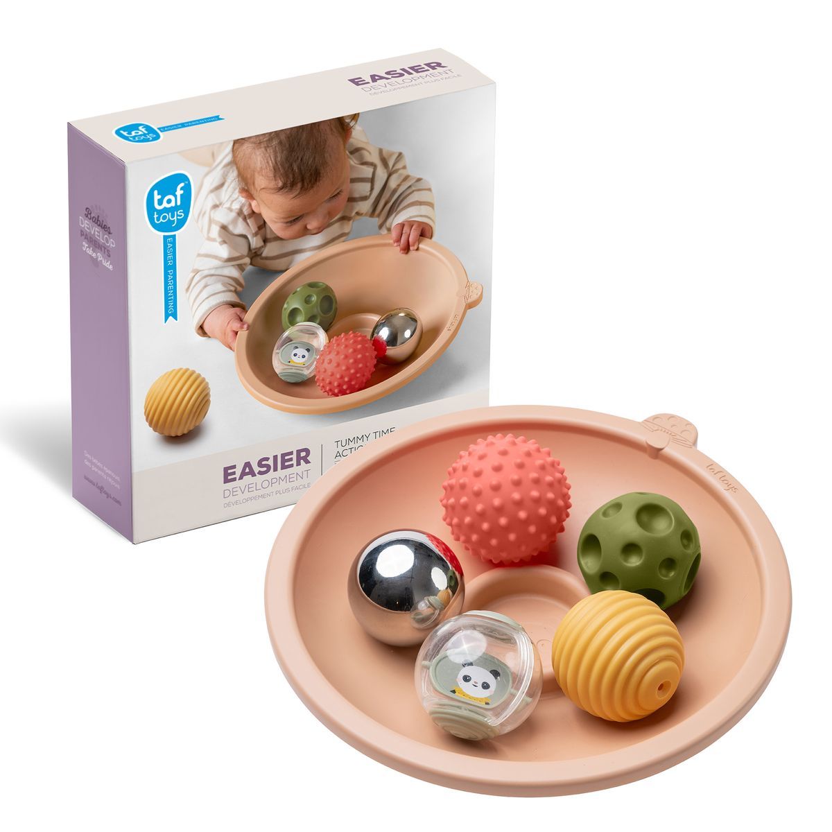 Taf Toys Mísa s míčky pro hru na bříšku