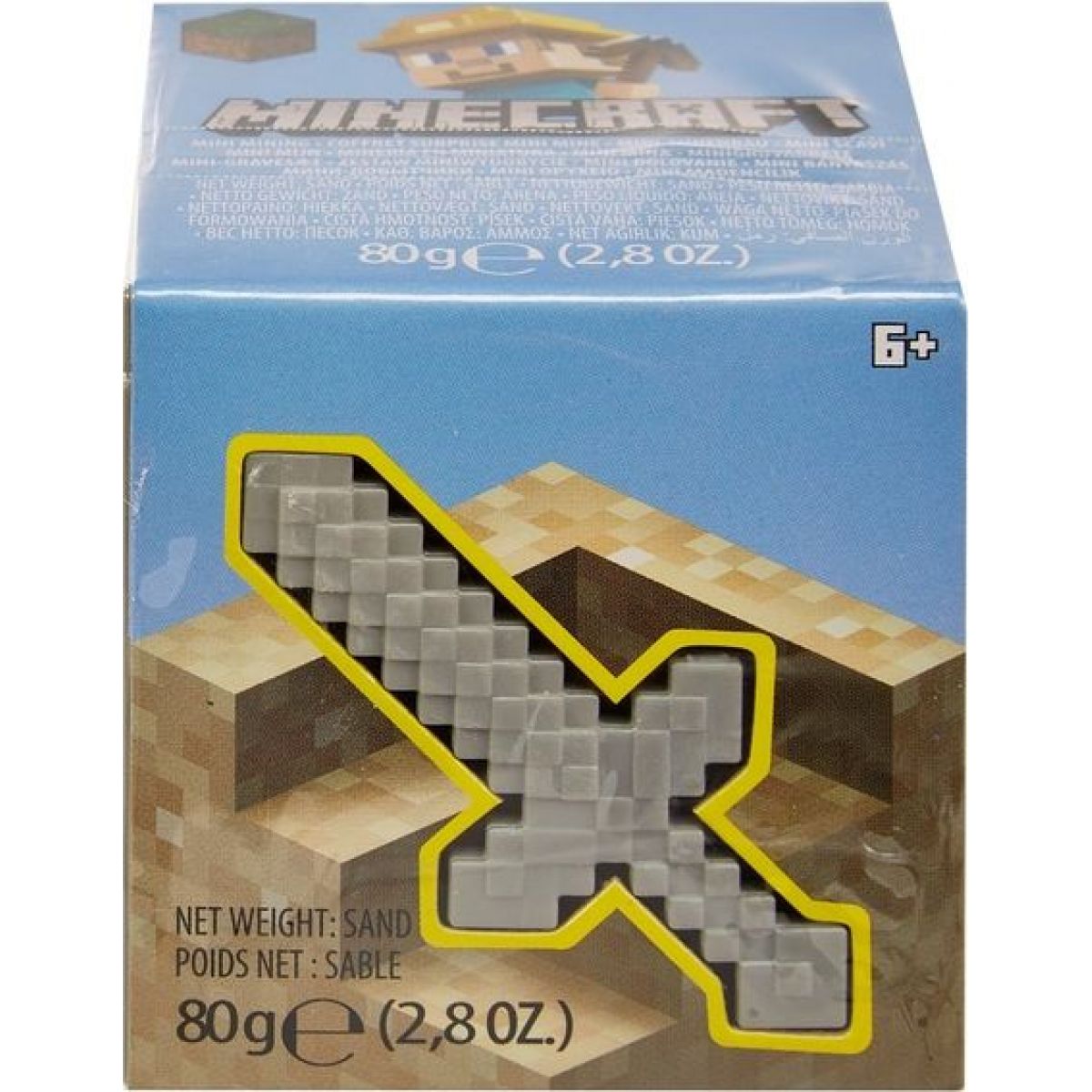 Mattel Minecraft mini těžba meč