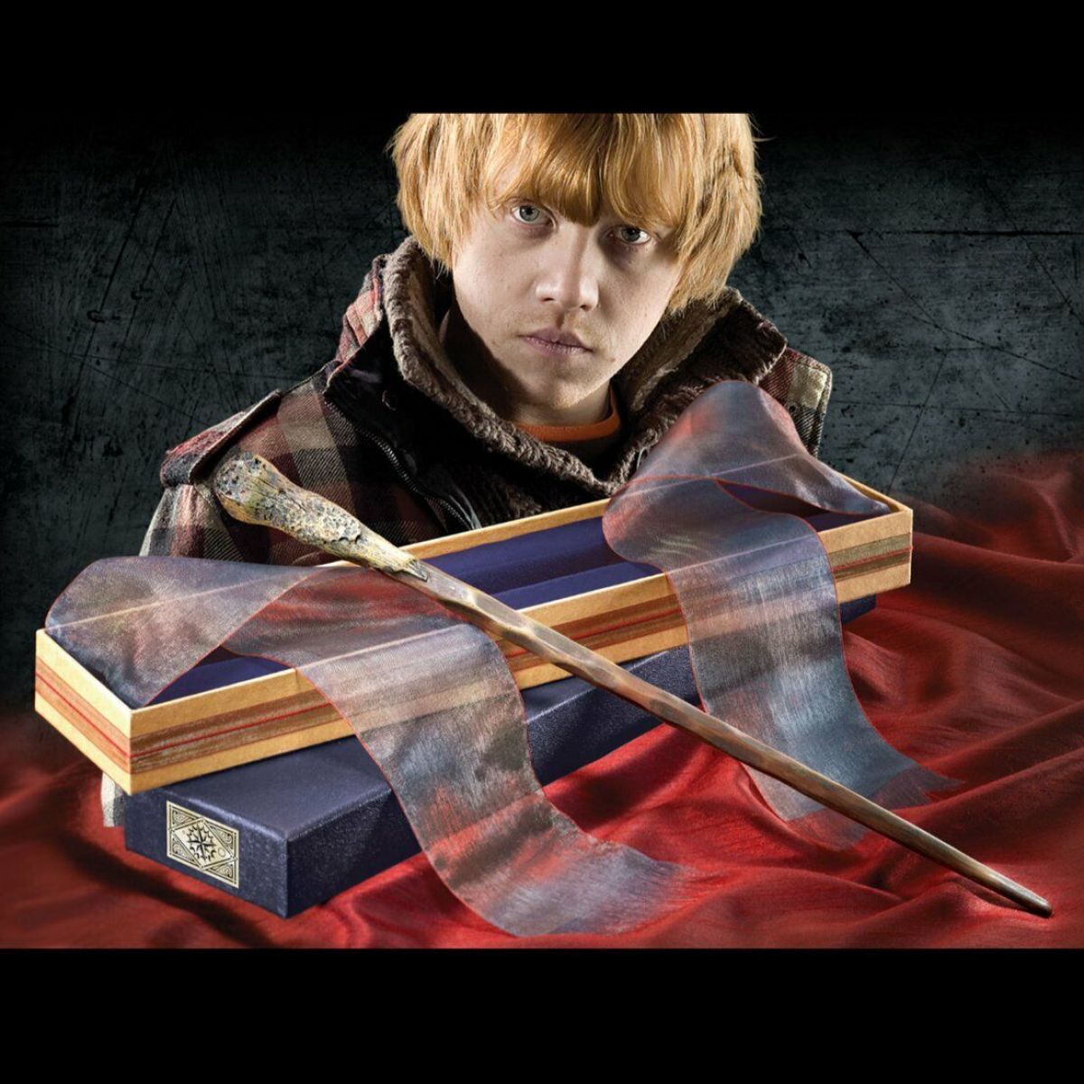 Harry Potter deluxe hůlka - Ron Weasley