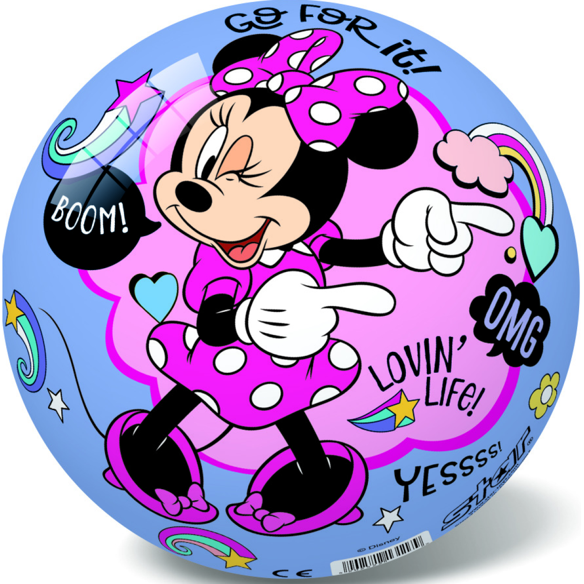 Míč Disney Minnie 14 cm