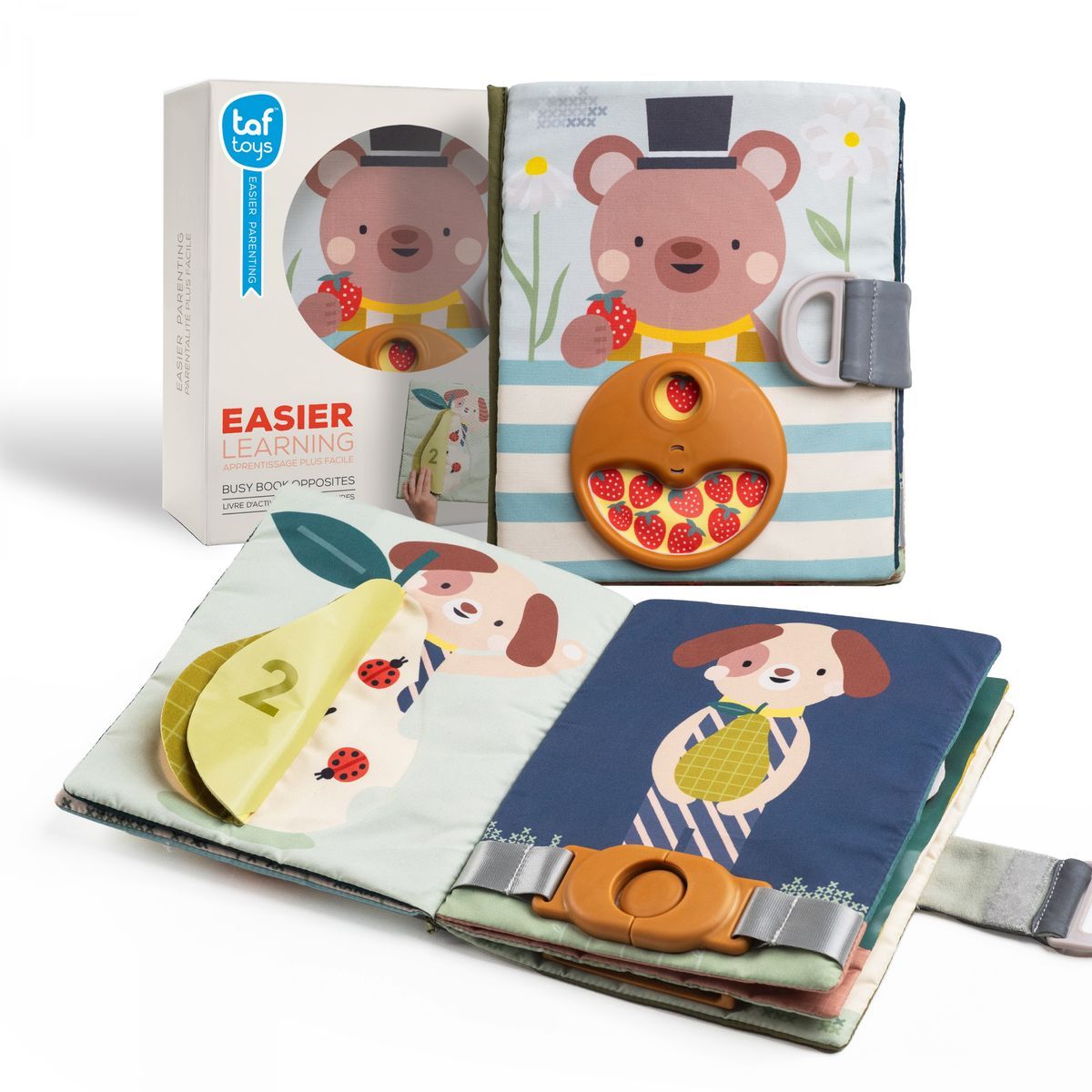 Taf Toys Knížka s aktivitami Fantasy Busy Book