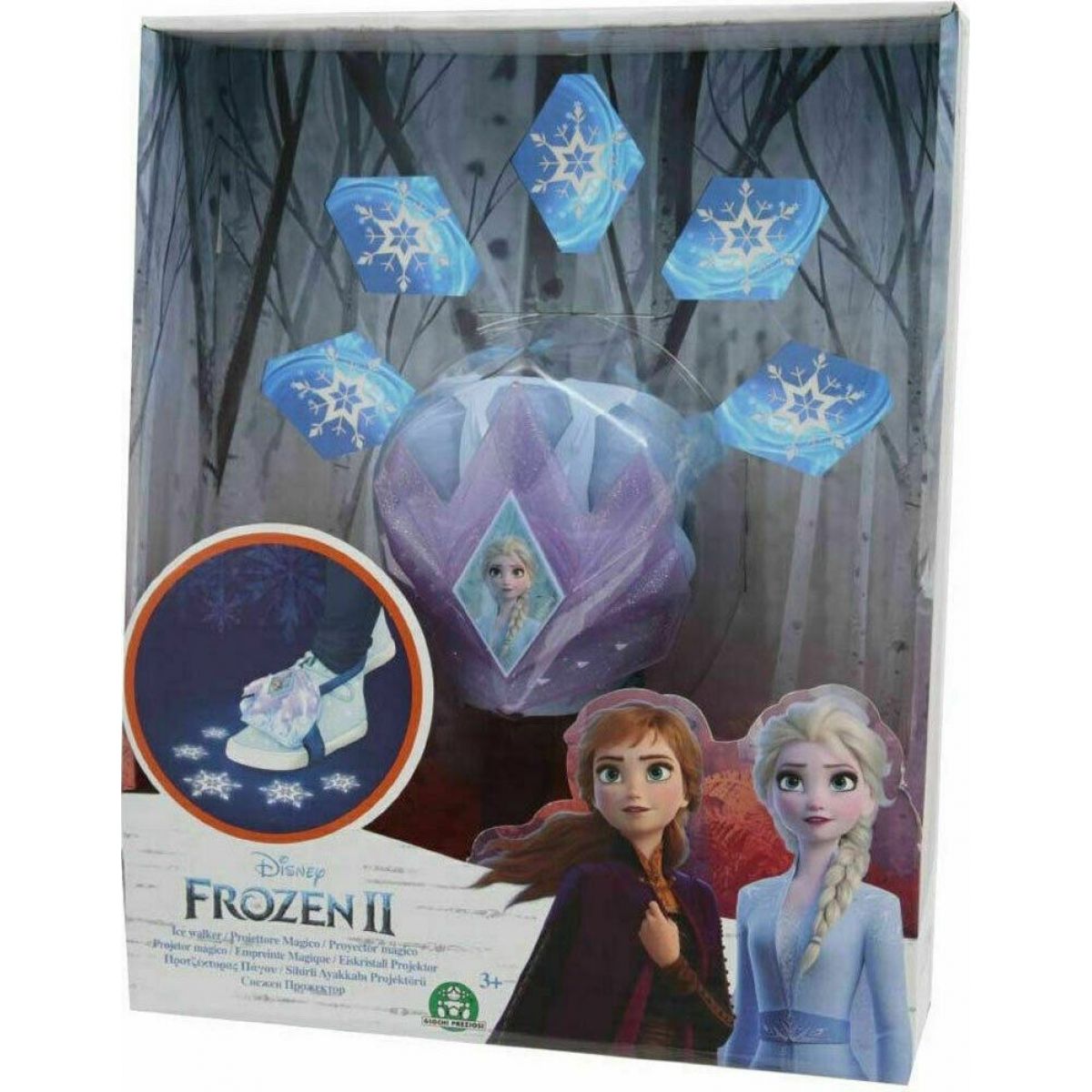 Frozen projektor kouzelné kroky