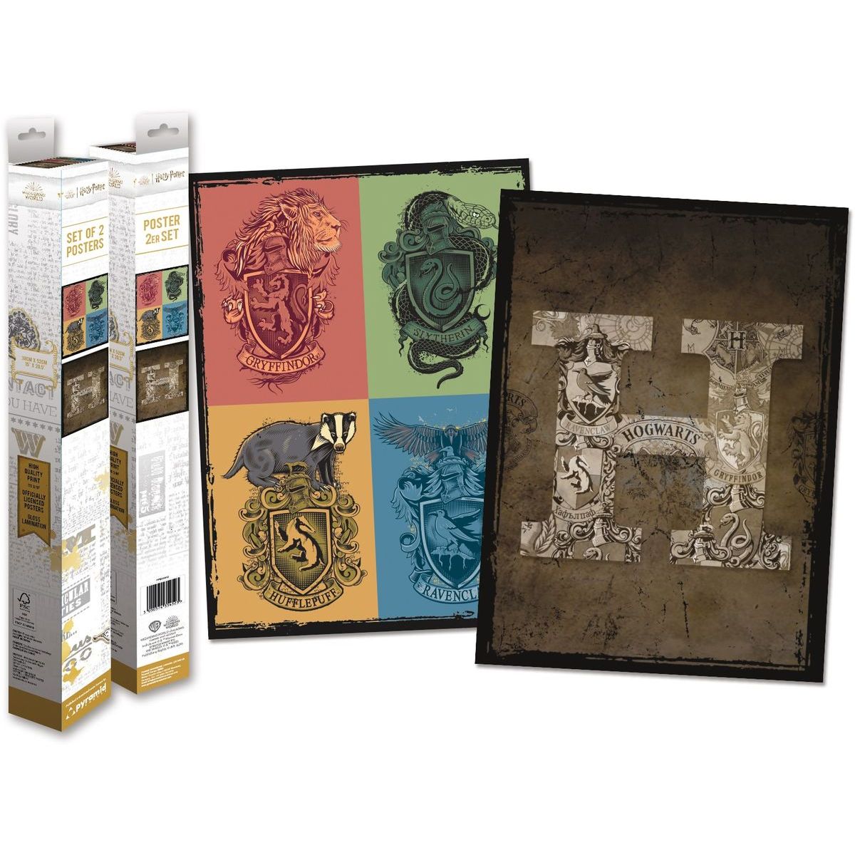 Paladone Harry Potter Set plakátů mini Tombs Scrolls 2 ks