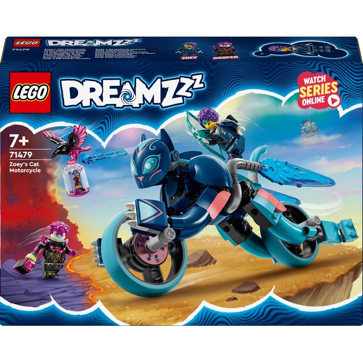 LEGO® DREAMZzz™ 71479 Zoey a její kočičí motorka