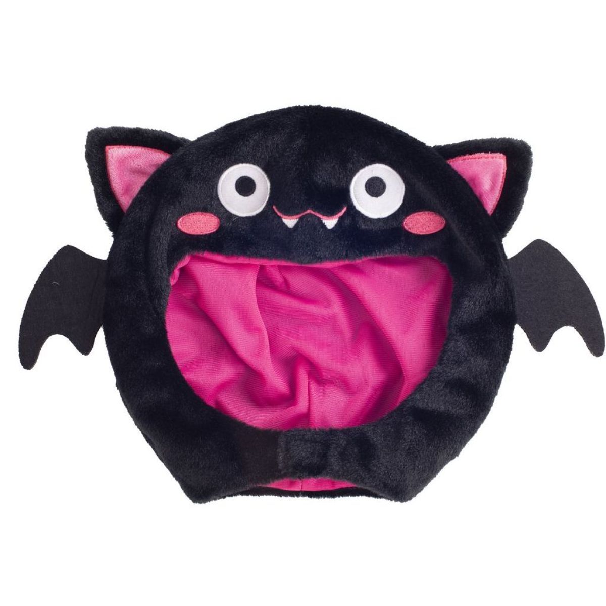 TM Toys Hoody Kin Academy Plyšová kočka Lumi s kapucí netopýra 29 cm