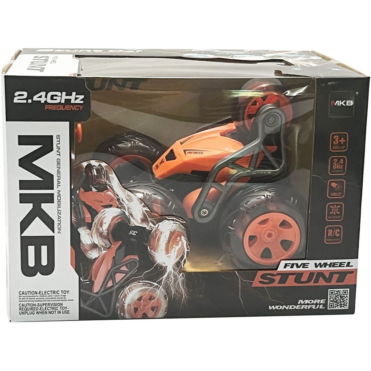 Alltoys Trikové auto Dump Truck RC - oranžové