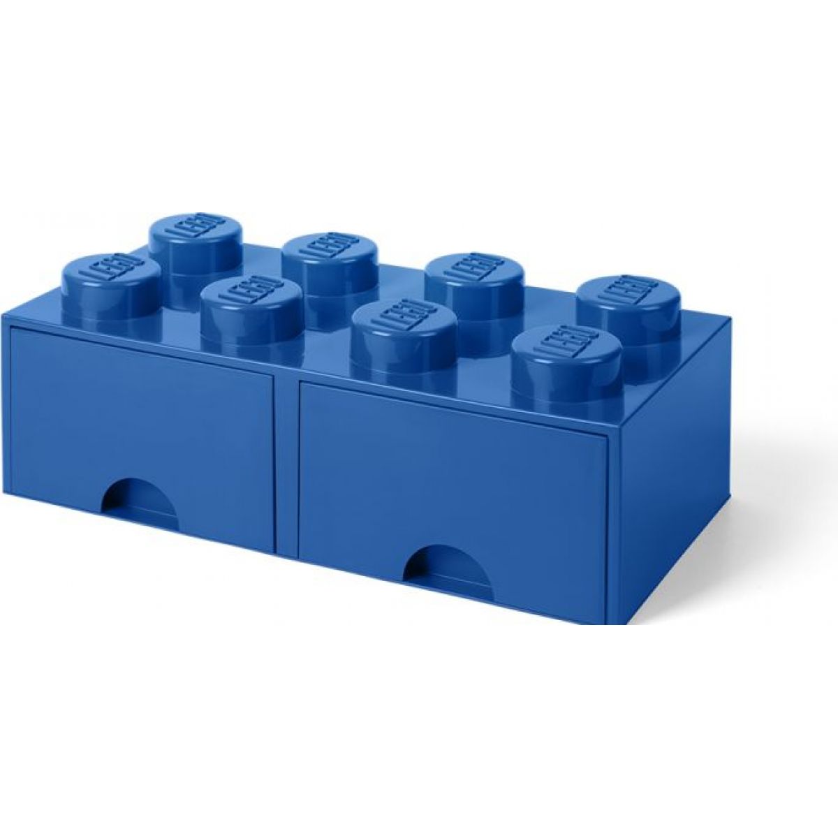 LEGO® Úložný box 8 s šuplíky 25 x 50 x 18 cm - modrá