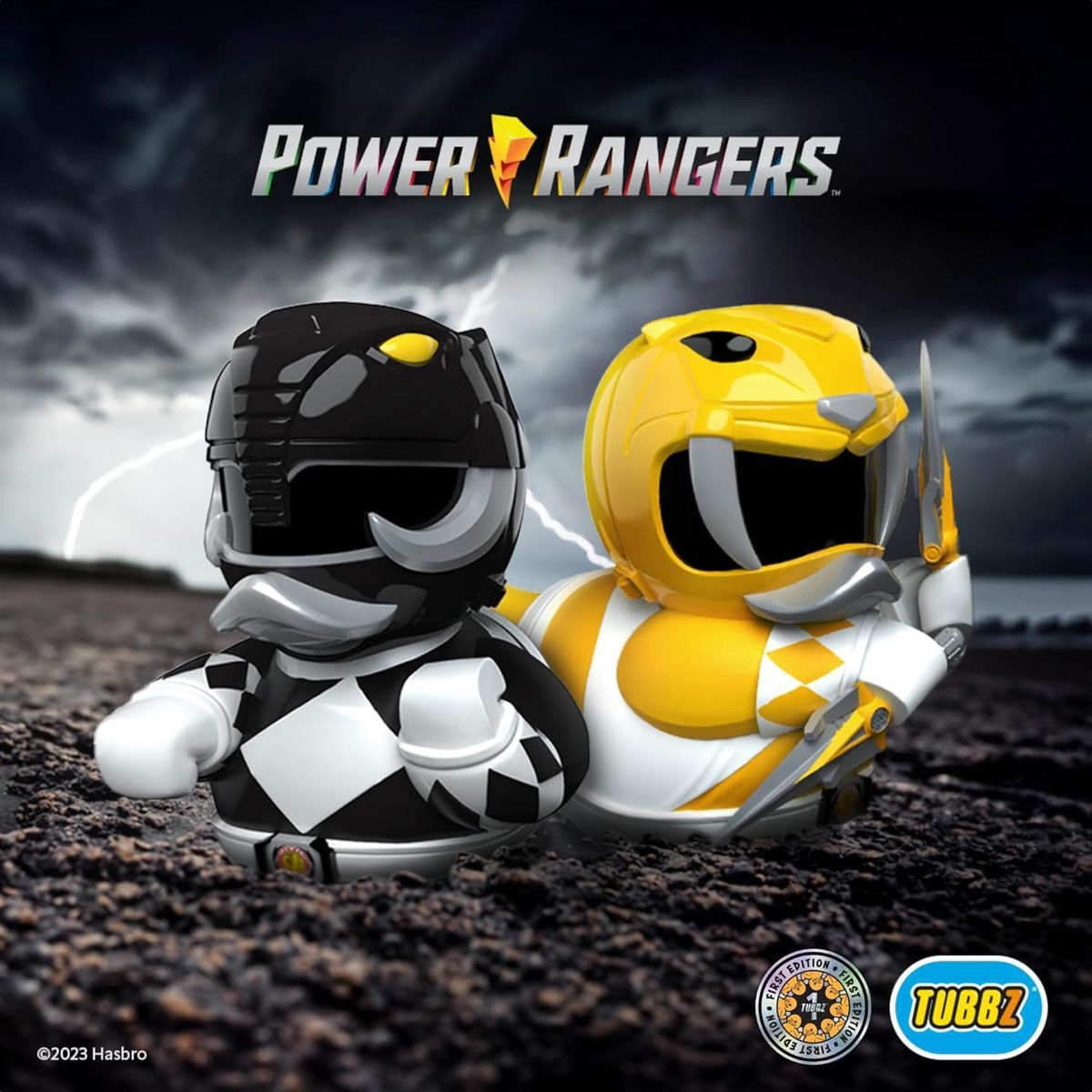 Tubbz kachnička Power Ranger Black Ranger