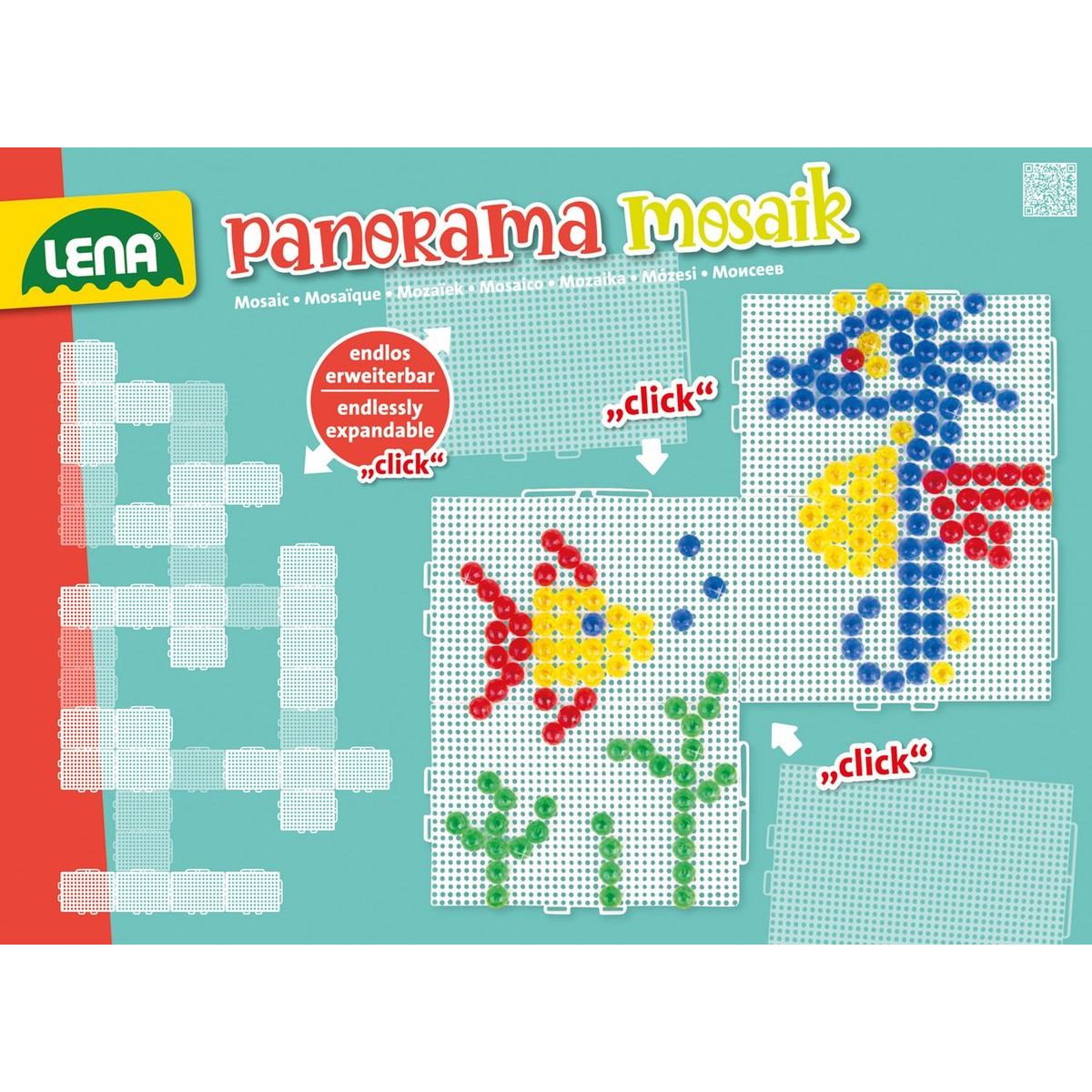 Lena Mozaika sada, panorama XL transparentní