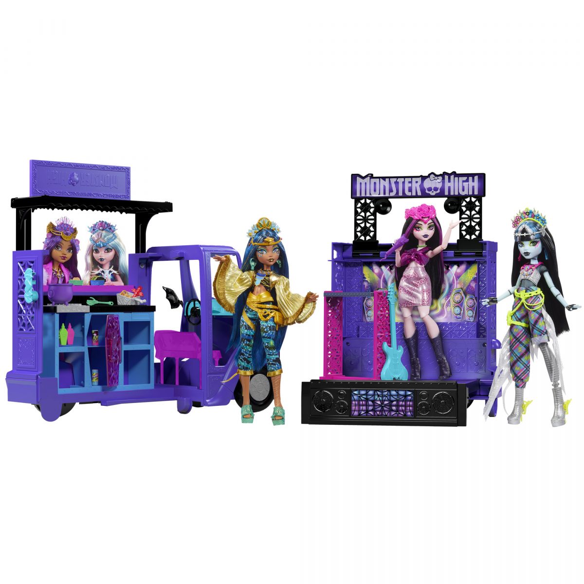 Monster High Monster Fest food truck a Draculaura