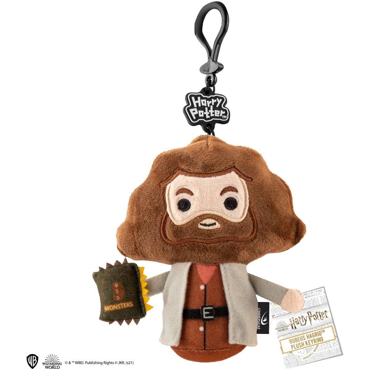 Cinereplicas Harry Potter Klíčenka plyšová Hagrid