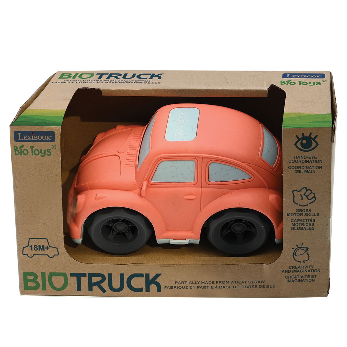 Lexibook Oranžové městské auto z bioplastu 10 cm