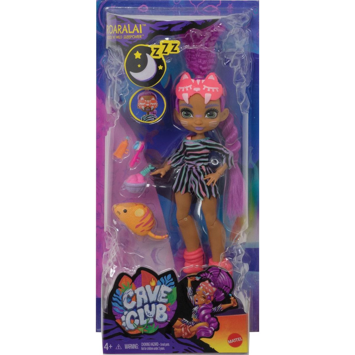 Mattel Cave club přespání u přátel Roaralai
