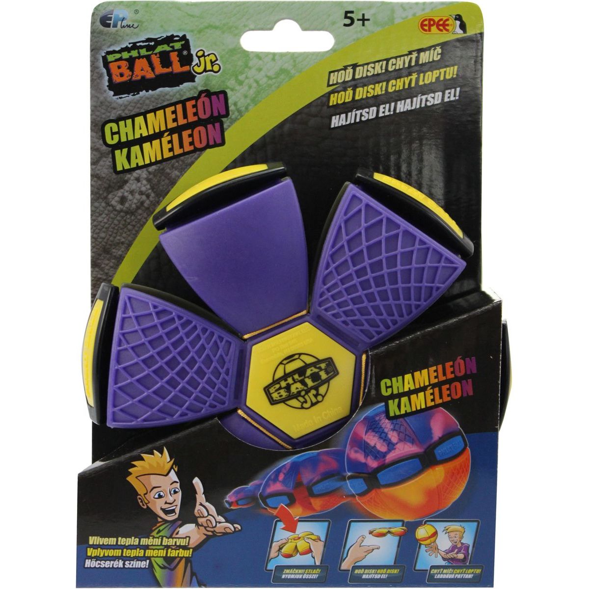 Phlat Ball Chameleon JR Měnící barvu fialovo-khaki