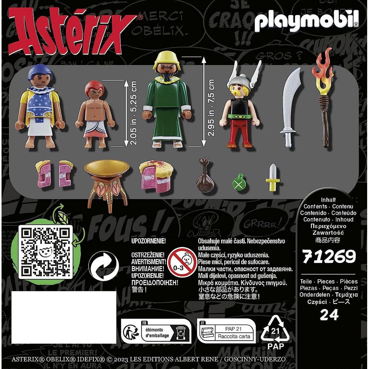 PLAYMOBIL® 71269 Asterix Mipodrázisův otrávený dort