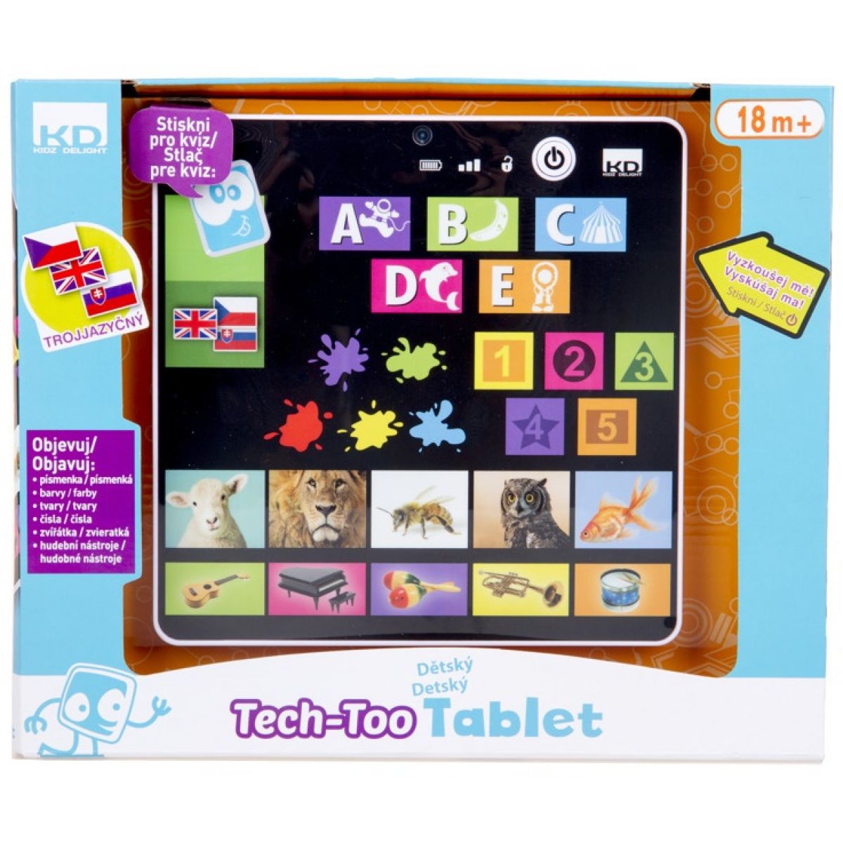 Tech Too Dětský tablet CZ-SK-AJ