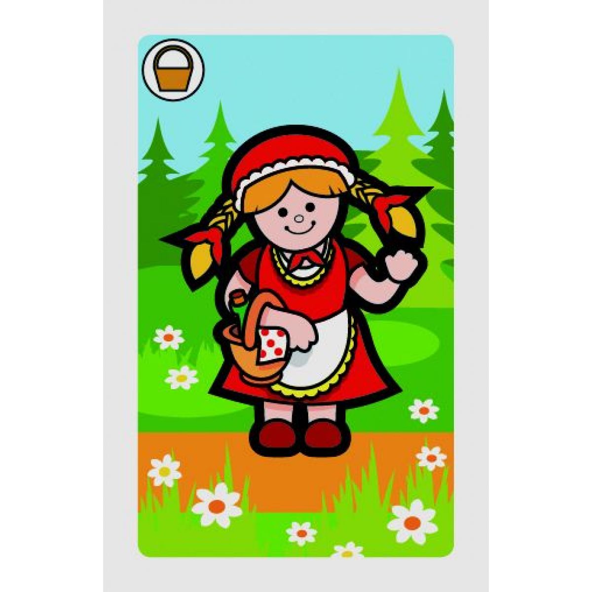 Teddies Černý Petr Moje první zvířátka - červené se zvířátky