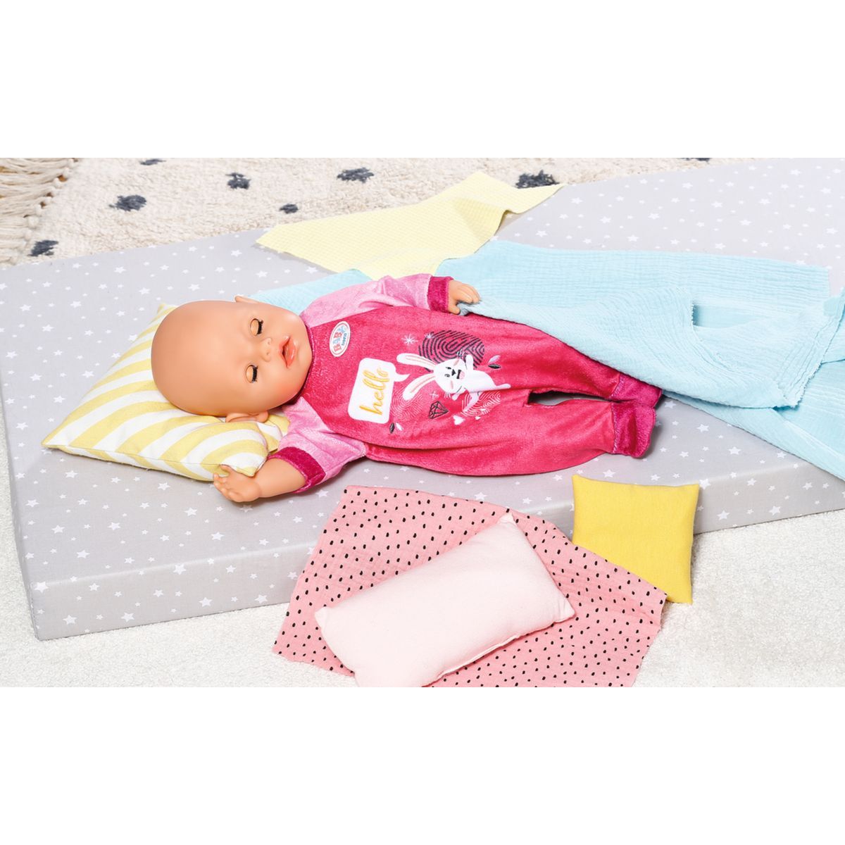 Baby Born Sametové dupačky růžové 43 cm