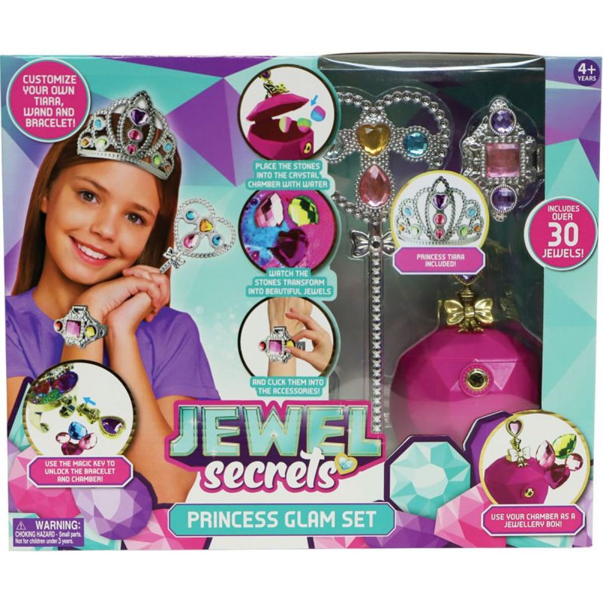 Alltoys Šperky pro princezny s kouzelnou šperkovnicí
