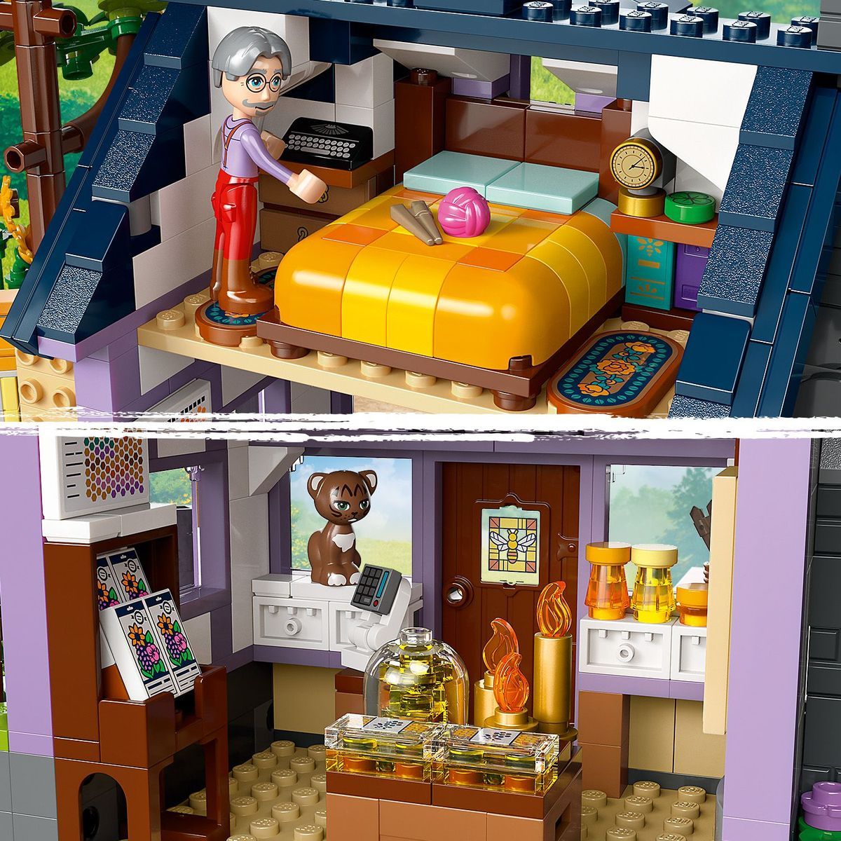 LEGO® Friends 42669 Dům včelařů a květinová zahrada - Poškozený obal