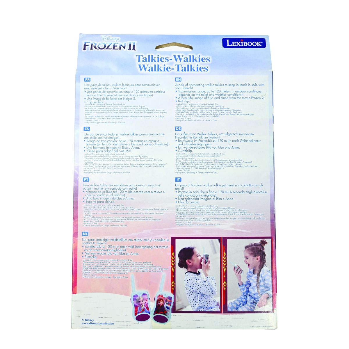 Lexibook Vysílačky Frozen s dosahem 200 m