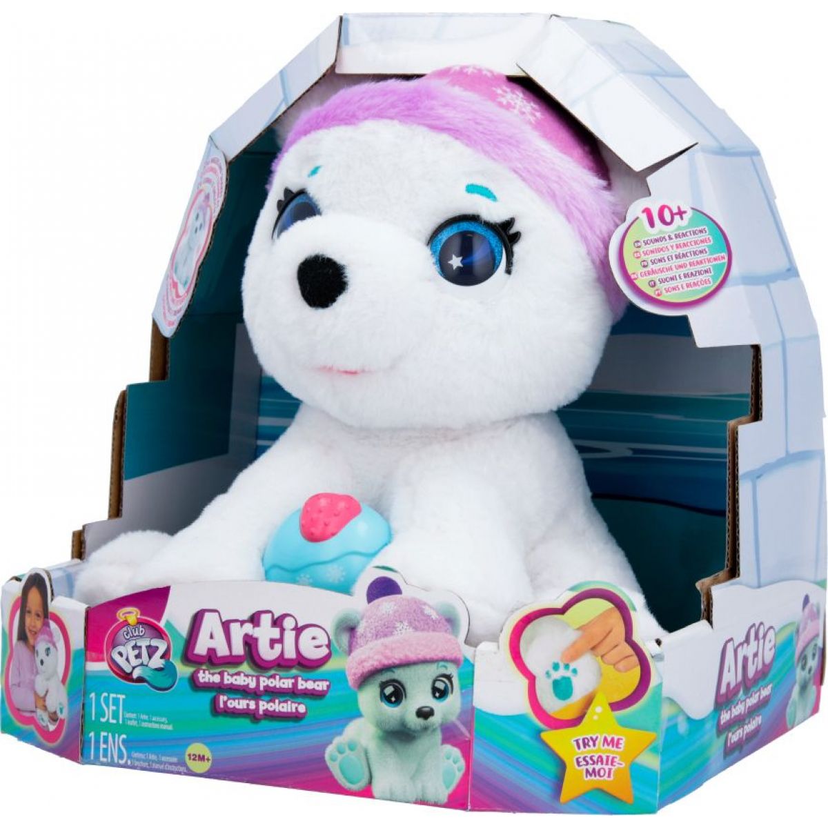 Alltoys Interaktivní polární medvídek Artie