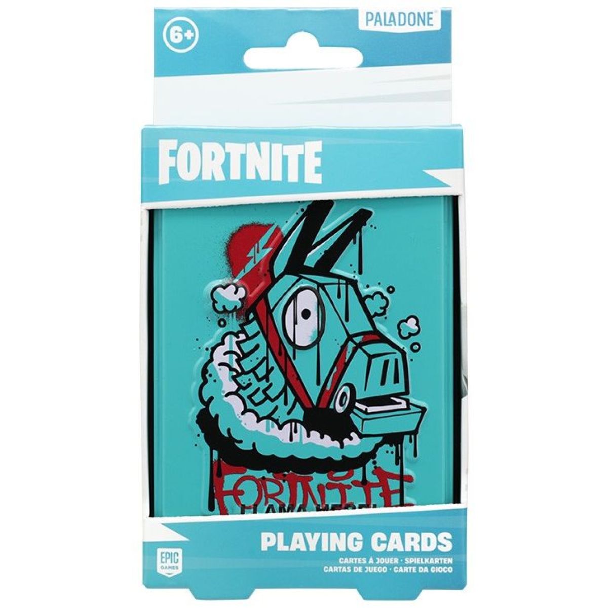Fortnite hrací karty (plechový box)