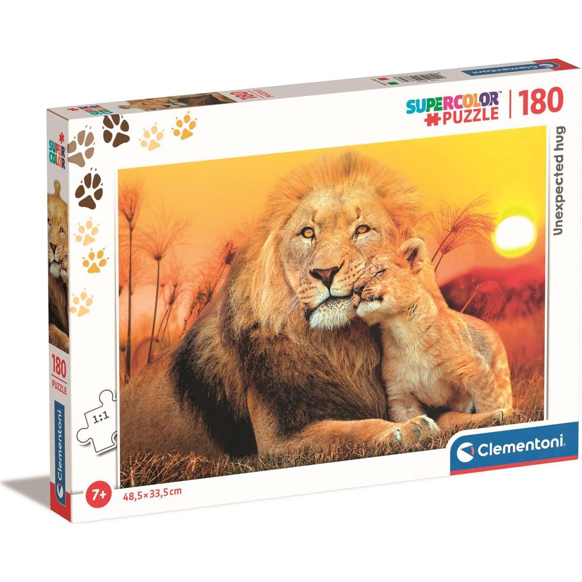 Clementoni Puzzle 180 dílků Nečekané objetí