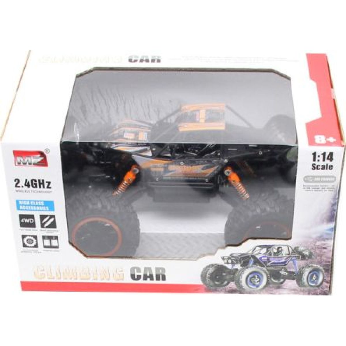 Alltoys RC auto 1 : 10 2,4 GHz oranžové