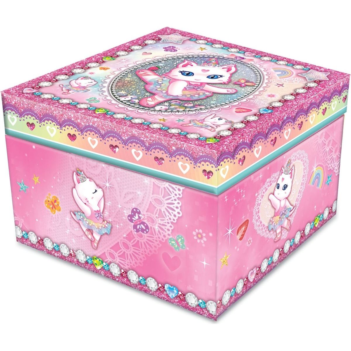 Alltoys Hudební šperkovnice - kočičí baletka