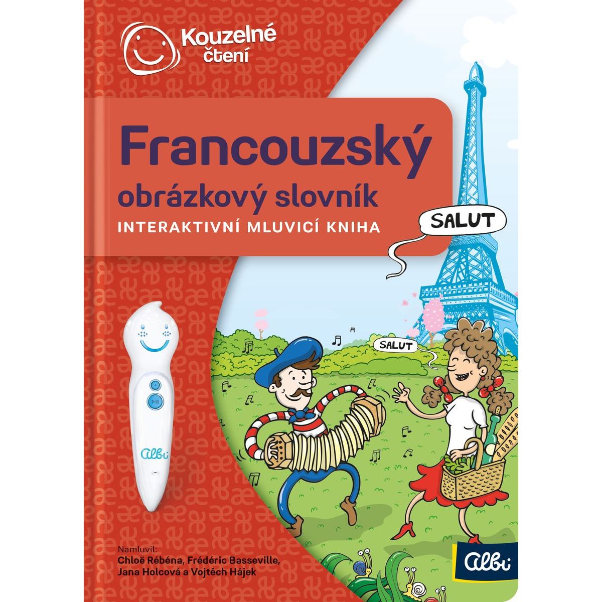 Albi Kouzelné čtení Kniha Francouzský obr. slovník
