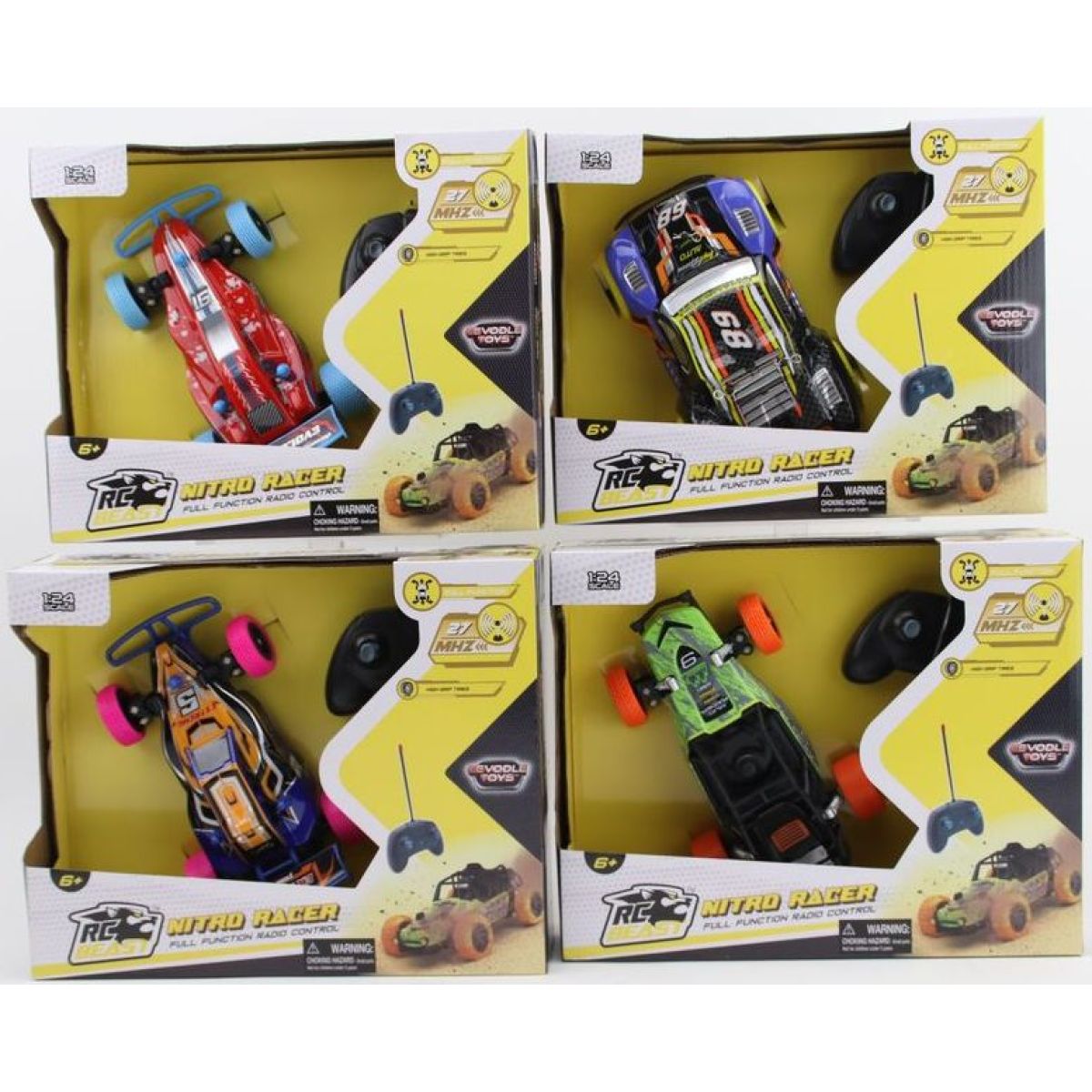 Alltoys RC závodní auto Nitro Car Racer 1:24