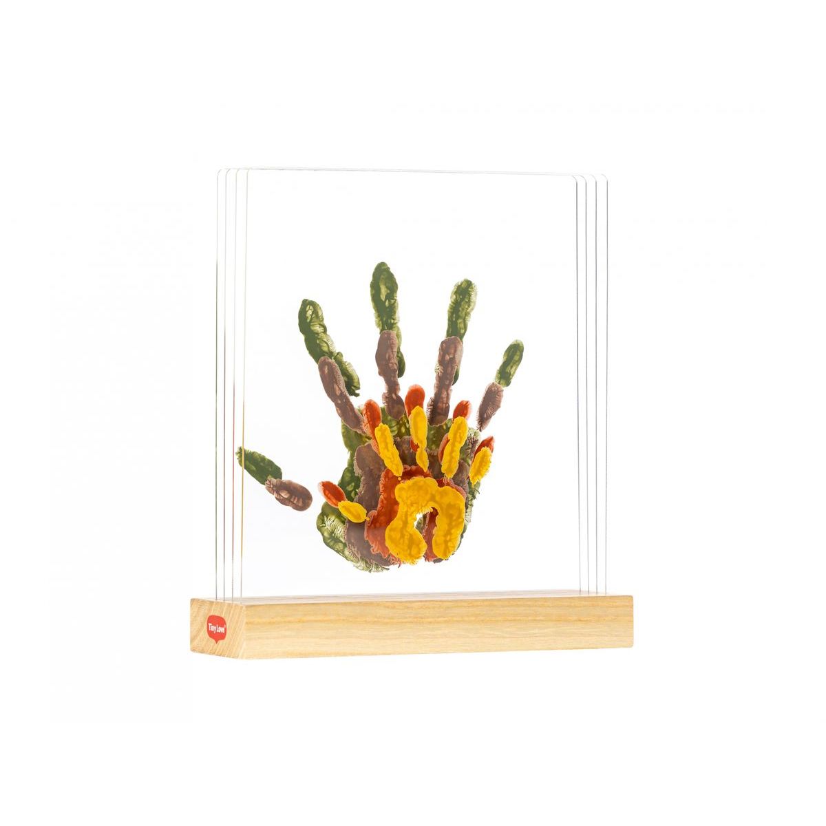 Tiny Love Dřevěný stojánek pro otisk Family Prints Tiny Creations
