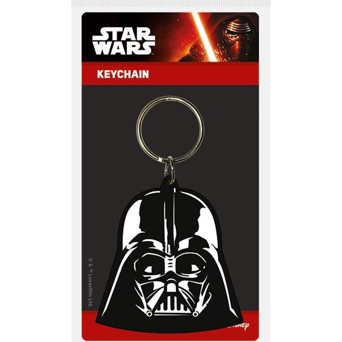 Klíčenka gumová Star Wars Darth Vader
