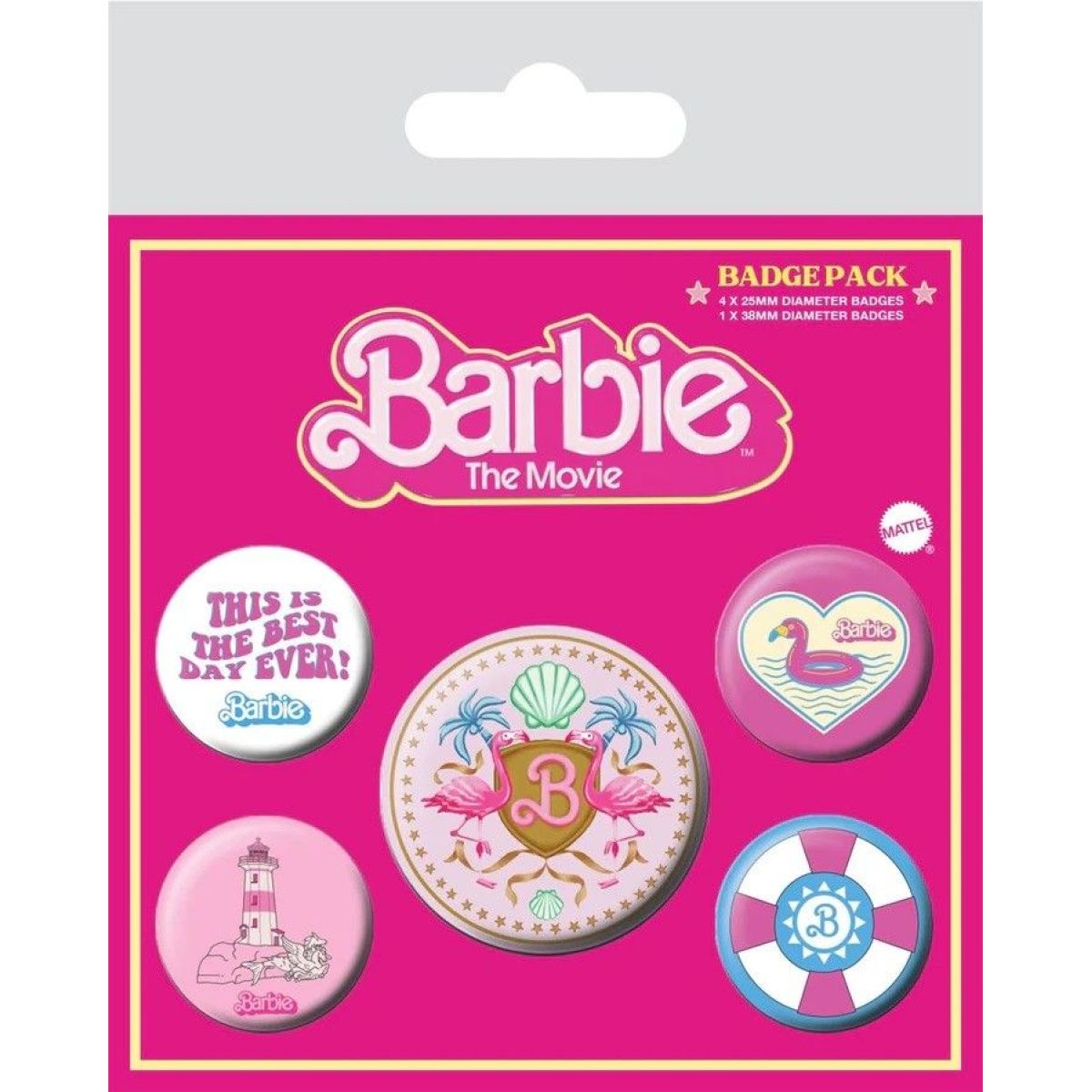 Pyramid International Set odznaků Barbie