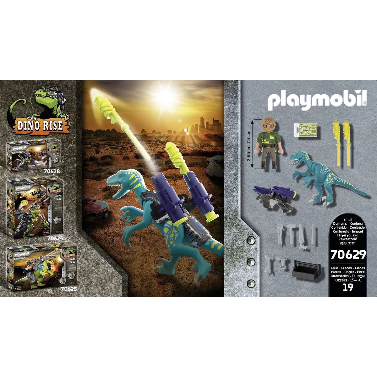 PLAYMOBIL® 70629 Uncle Rob: Výzbroj do boje
